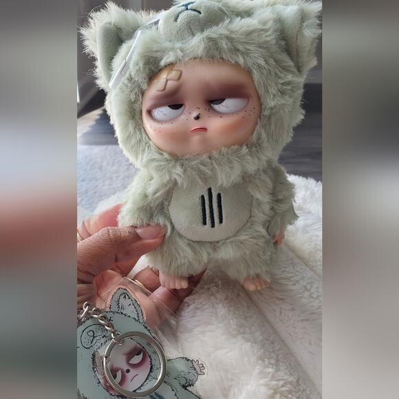 Sleepless Grumpipi Series Keychin Charms Bag Key Ring Keychin Charms Bag - Picture 2 of 14